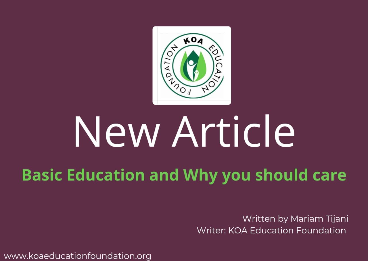 New Article Basic Education