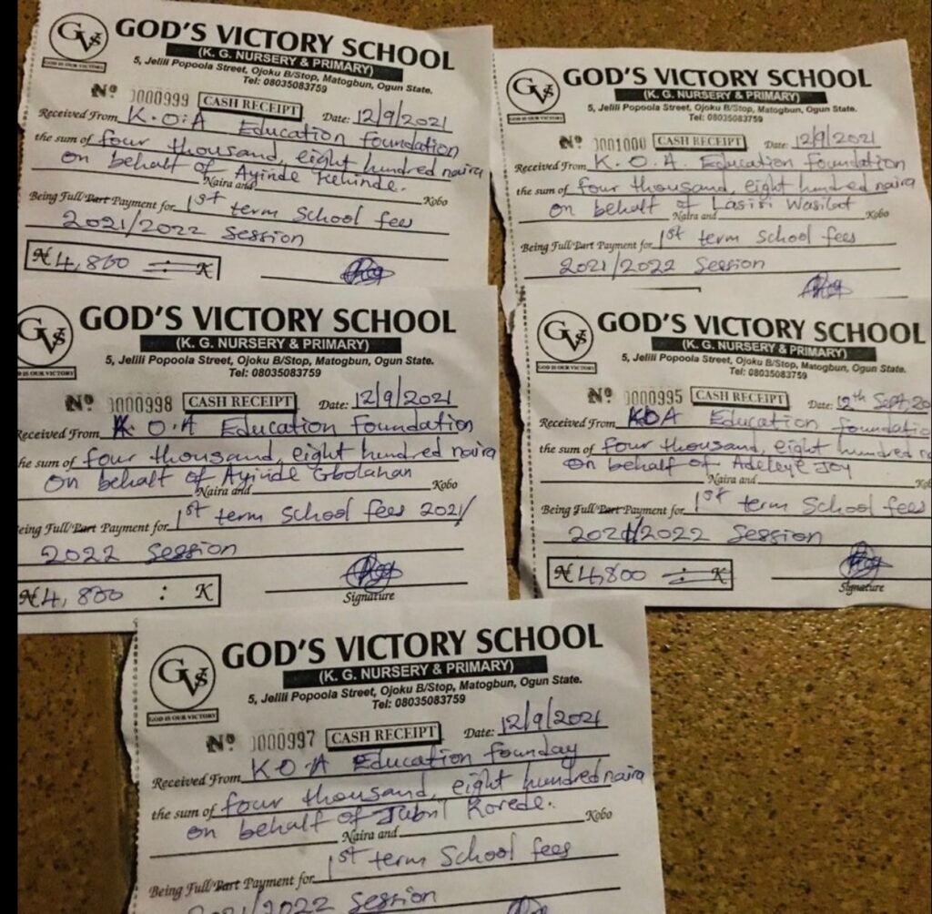 Sponsor A Child In School